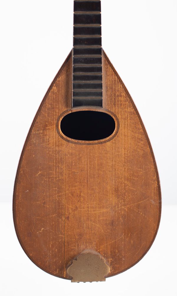 A mandolin, labelled Neuner & Hornsteiner