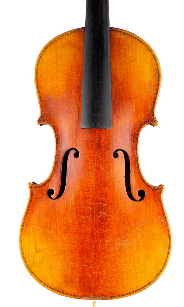 A violin, labelled Antonius & Hieronymus Fr. Amati