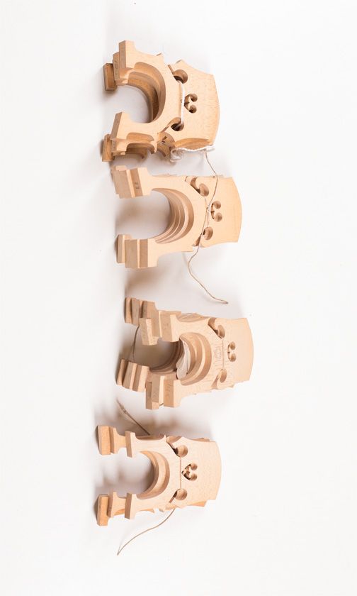 Twenty cello bridges