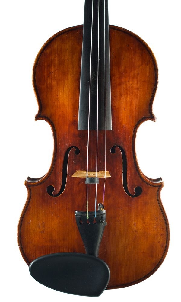 A violin by Frederick William Chanot, London, 1897