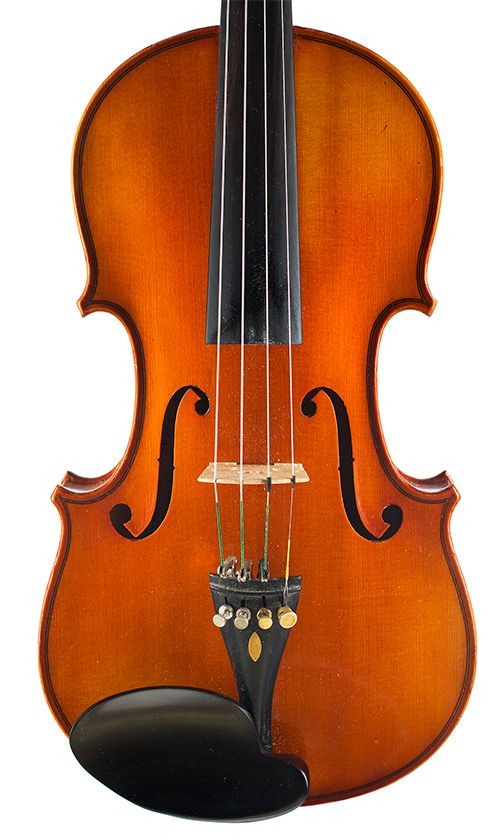 A violin by H. Emile  Blondelet, Paris, 1921
