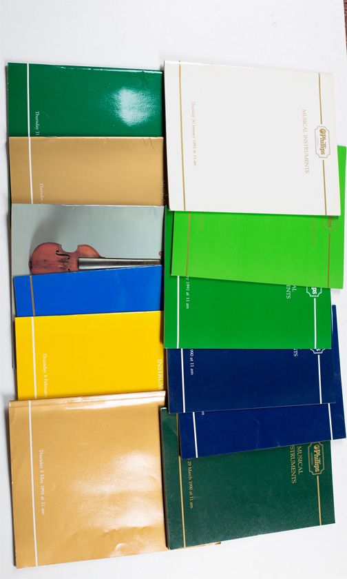 Twenty Phillips catalogues