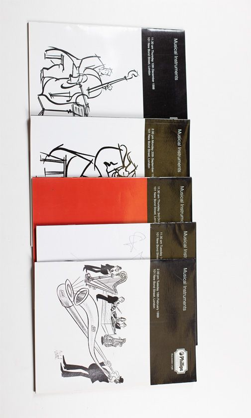 Thirteen Phillips catalogues