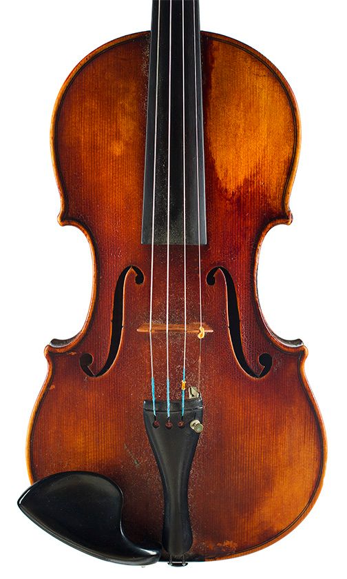 A violin by Professor F. J. Koch, Dresden, 1922