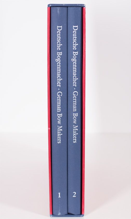 Deutsche Bogenmacher Volume 1 and 2 by Klaus Grünke, C. Hans-Karl Schmidt and Wolfgang Zunterer