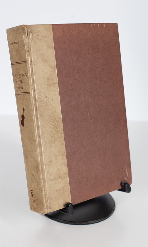 An Encyclopaedia of the Violin by Alberto Bachmann