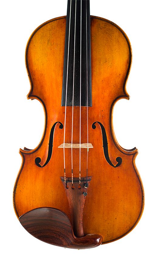 A violin by Ian Highfield, England, 20th Century