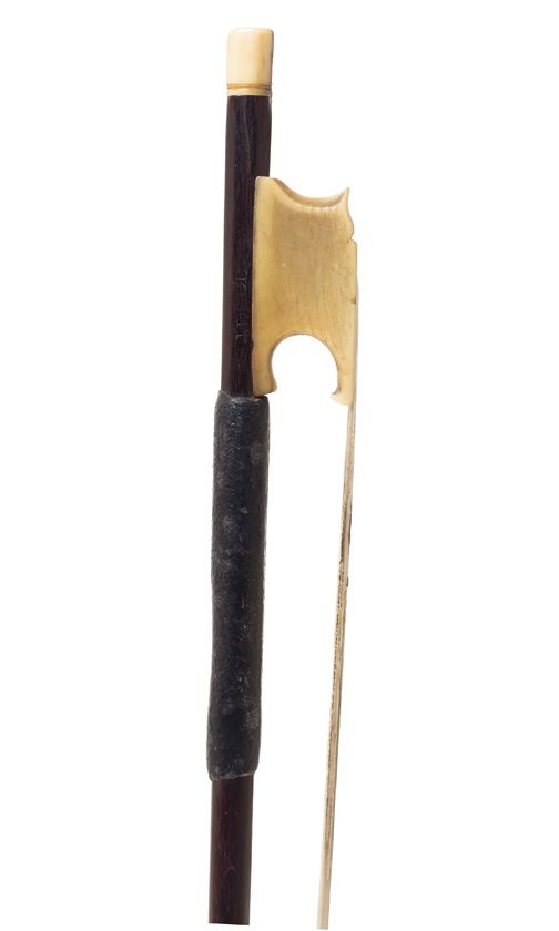 An ivory-mounted violin bow