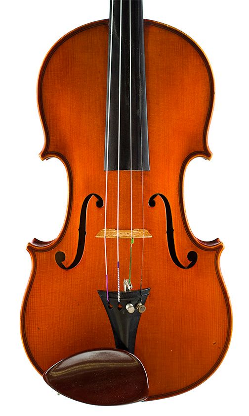 A violin by Joseph Chevrier, Mirecourt, 1889