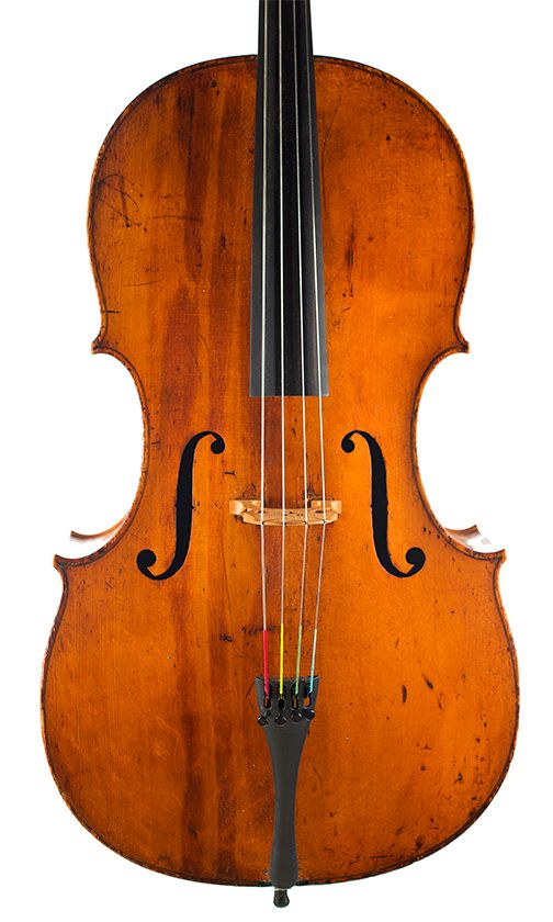 A cello, England, circa 1800