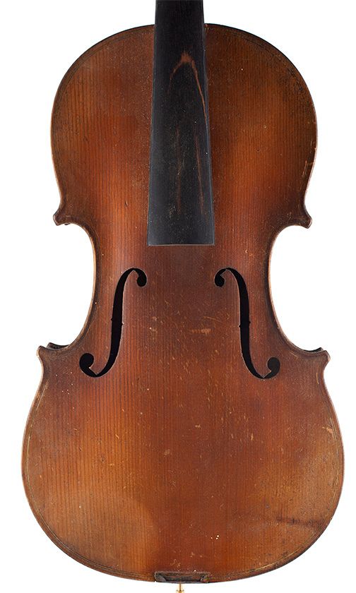 A violin by Aegidius Klotz, Mittenwald, 18th Century