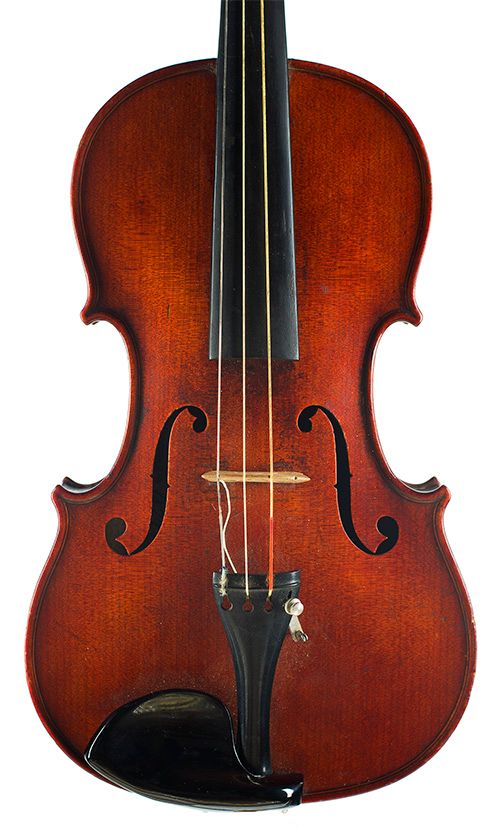 A violin by Walter H. Mayson, England, 1879