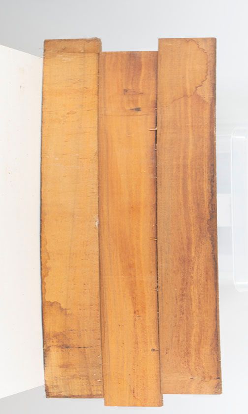 Five pieces of pernambuco