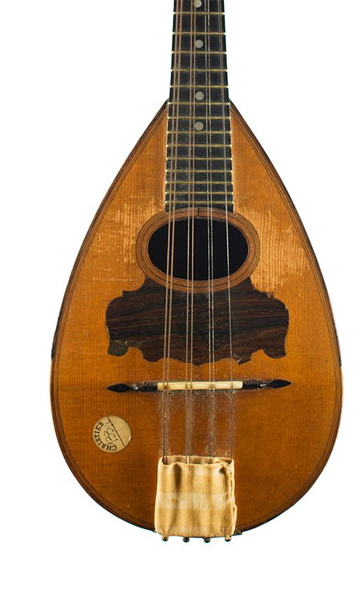 A small mandolin, probably by Vincenzo Gagliano, Naples, circa 1860