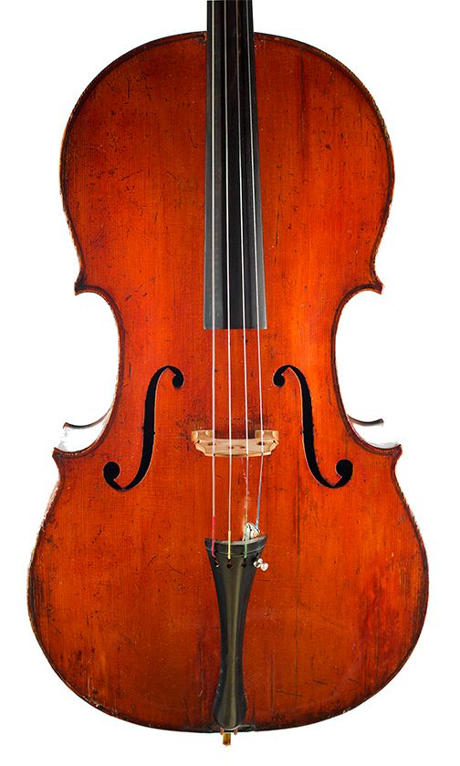 A cello, Mirecourt, circa 1890