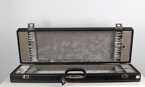 A bow case with space for twenty-four bows