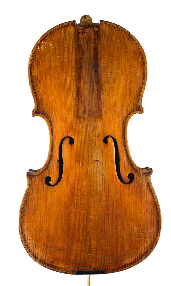 A violin labelled Antonius Stradivarius