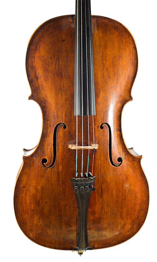 A small cello by Sven Beckman, Sweden,  circa 1740