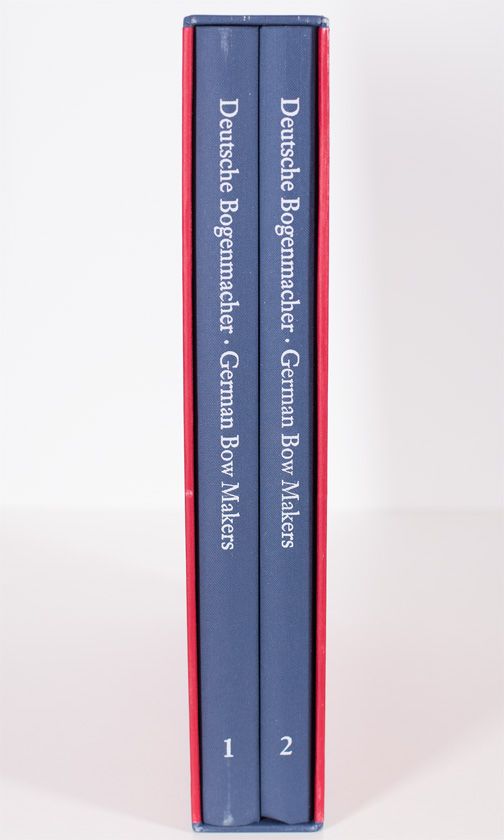 Deutsche Bogenmacher, German Bow Makers, Volumes 1 & 2 by Klaus Grünke, C. Hans-Karl Schmidt and Wolfgang Zunterer