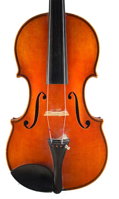 A violin, probably Workshop of Carolus Joseph Dvorák, Prague, 1940