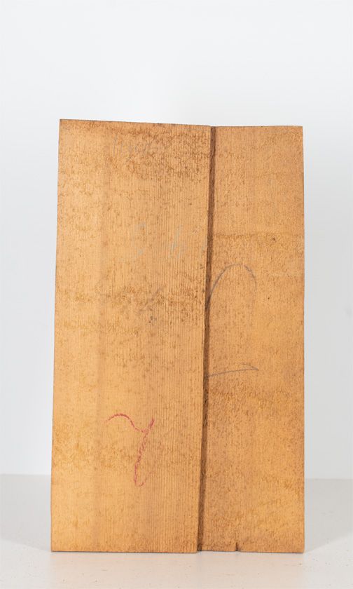 A spruce violin table