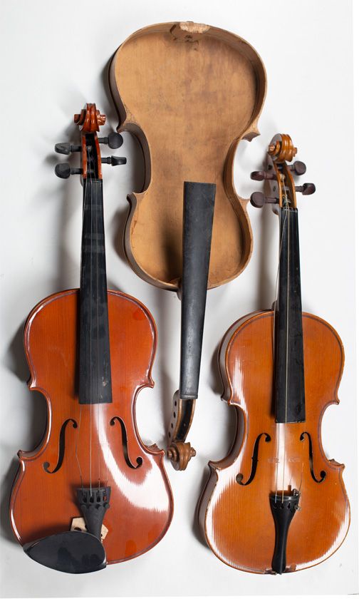 Three violins
