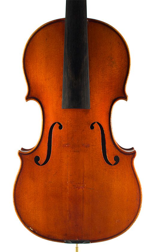 A violin, possibly by Mila Carda, Ostrava, late 20th Century