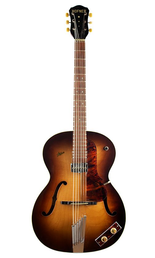 A Hofner Congress acoustic guitar