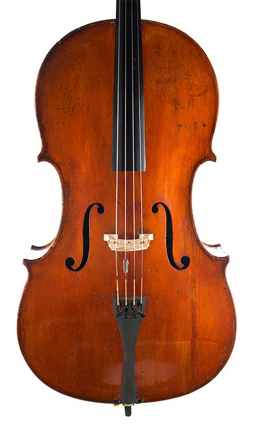 A cello by James Preston, London, 18th Century