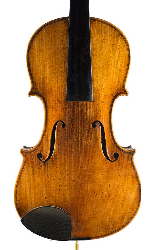 A 7/8 size violin