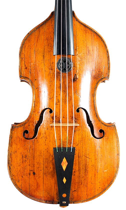 A viola d'amore, possibly by Jacob Raymann, London, mid 17th Century