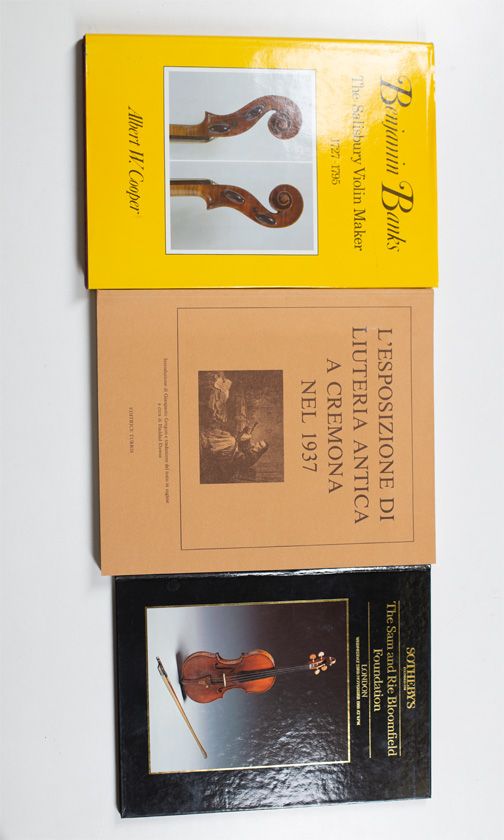 Benjamin Banks, Sam and Rie Bloomfield Foundation Catalogue and L'Esposizione di Liuteria Antica a Cremona nel 1937