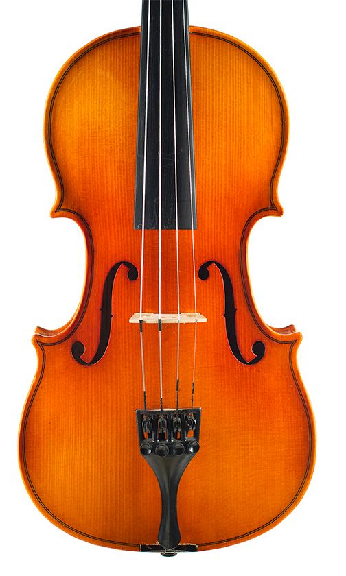 A 7/8 size violin