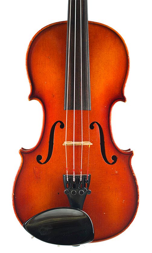 A 1/2 size violin