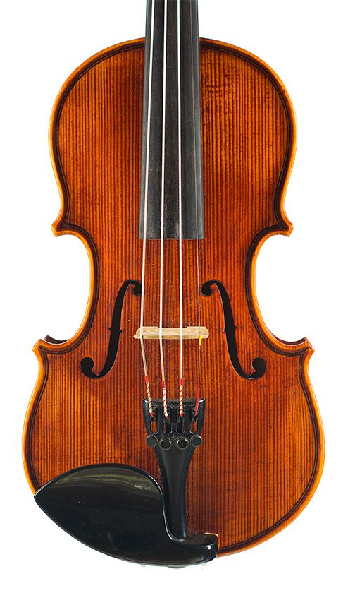 A 1/8 size violin