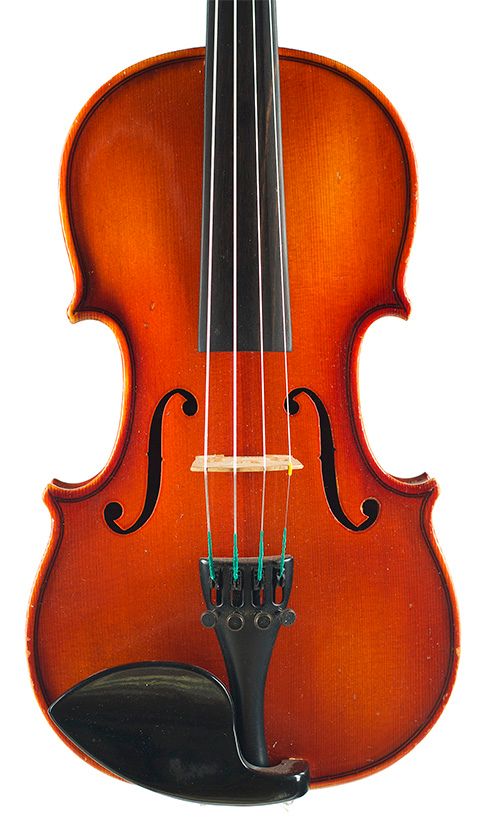 A 1/8 size violin