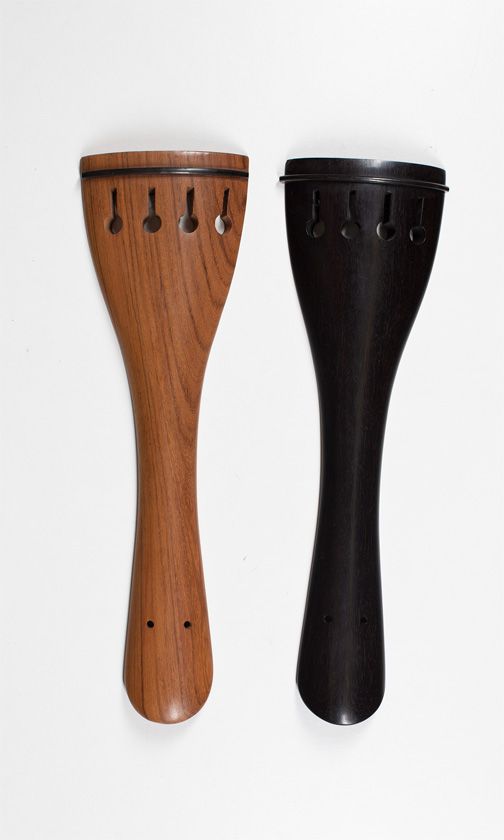 Two bass tailpieces