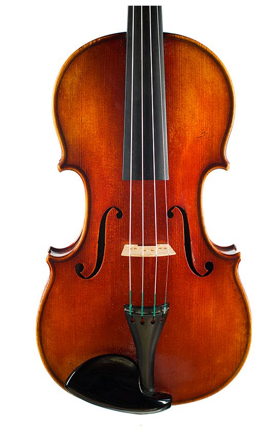 A violin by J. Hel, France, 1889