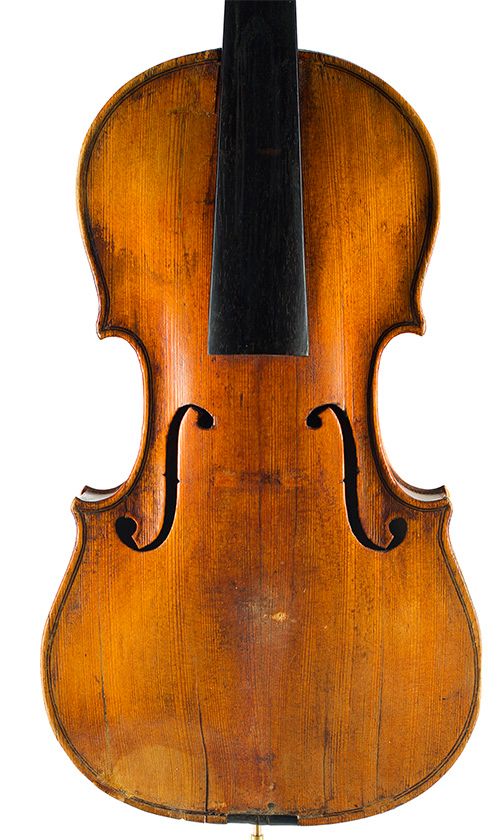 A small violin, possibly Italy, circa 1840