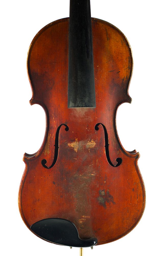 A violin labelled Neuner and Hornsteiner