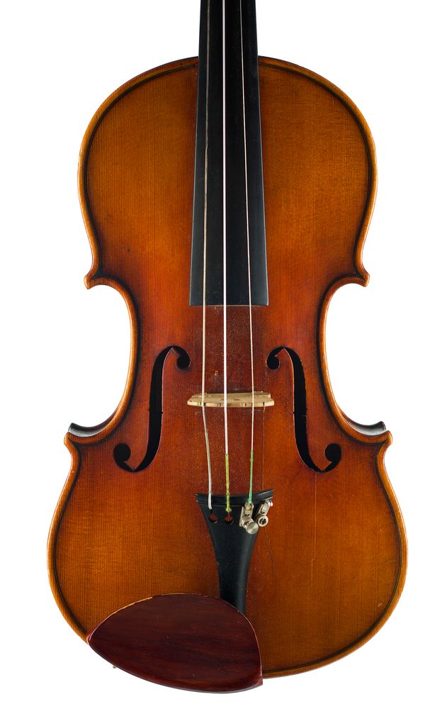 A violin labelled J. H. Z.