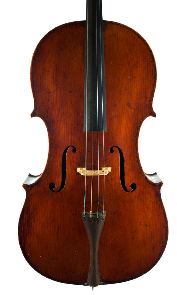 A cello, probably Workshop of Kennedy, England, 18th Century