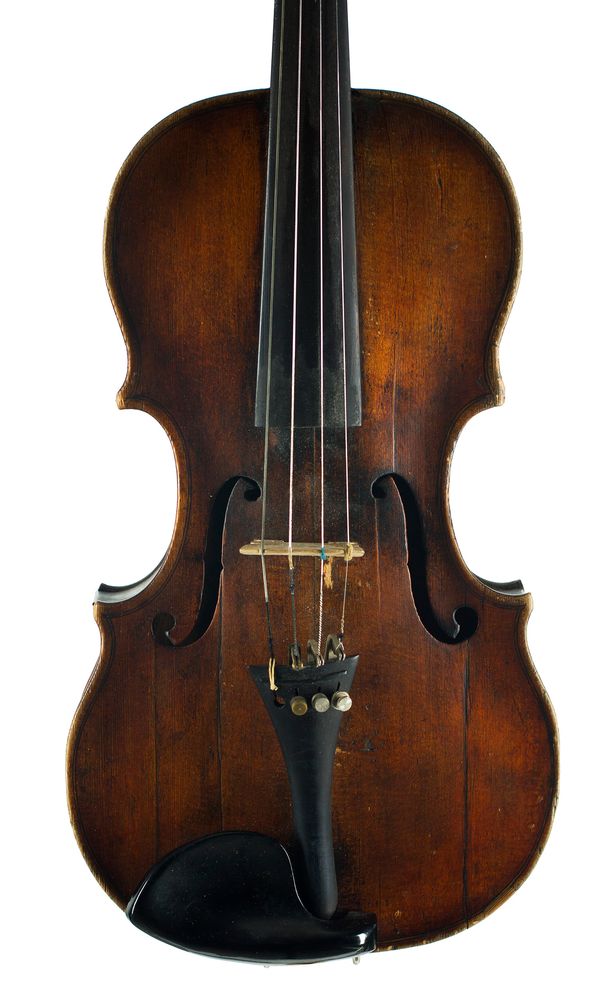 A violin inscribed George Betts
