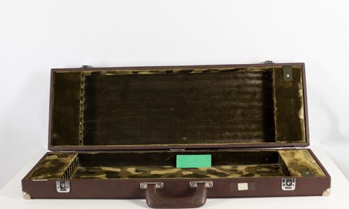 A cello bow case with space for twenty bows
