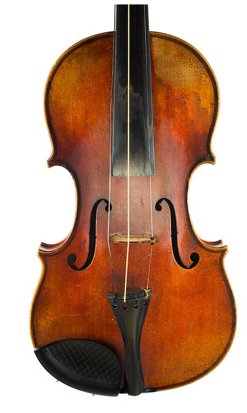 A violin by Otto Möckel, Dresden, 1909