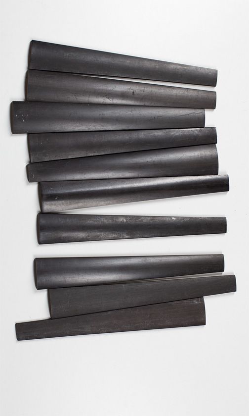 Ten violin fingerboard blanks