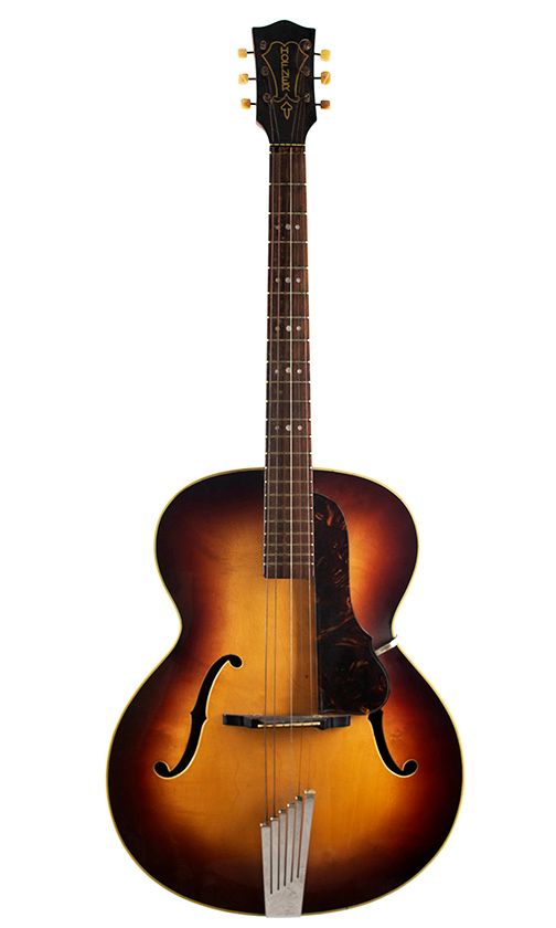 A Hofner Senator archtop guitar