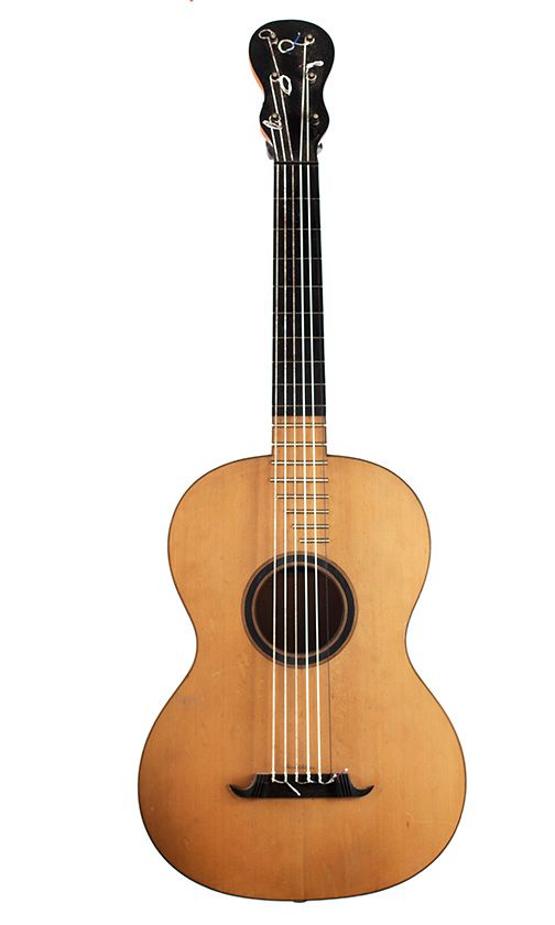 An Acoustic Guitar, possibly by Hermann Hauser
