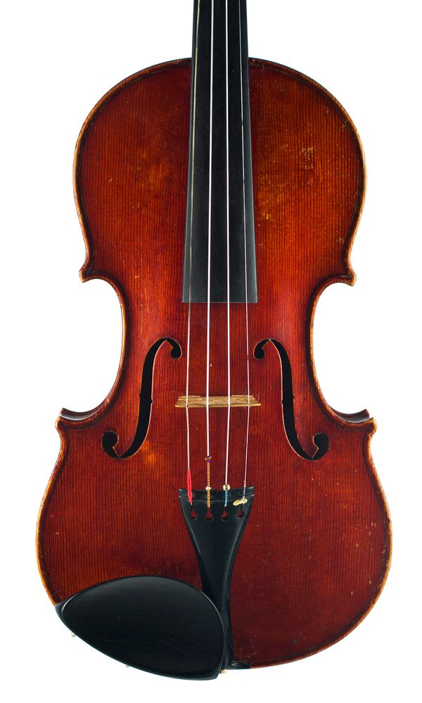A violin by Eugenio Praga, Genoa, 1898