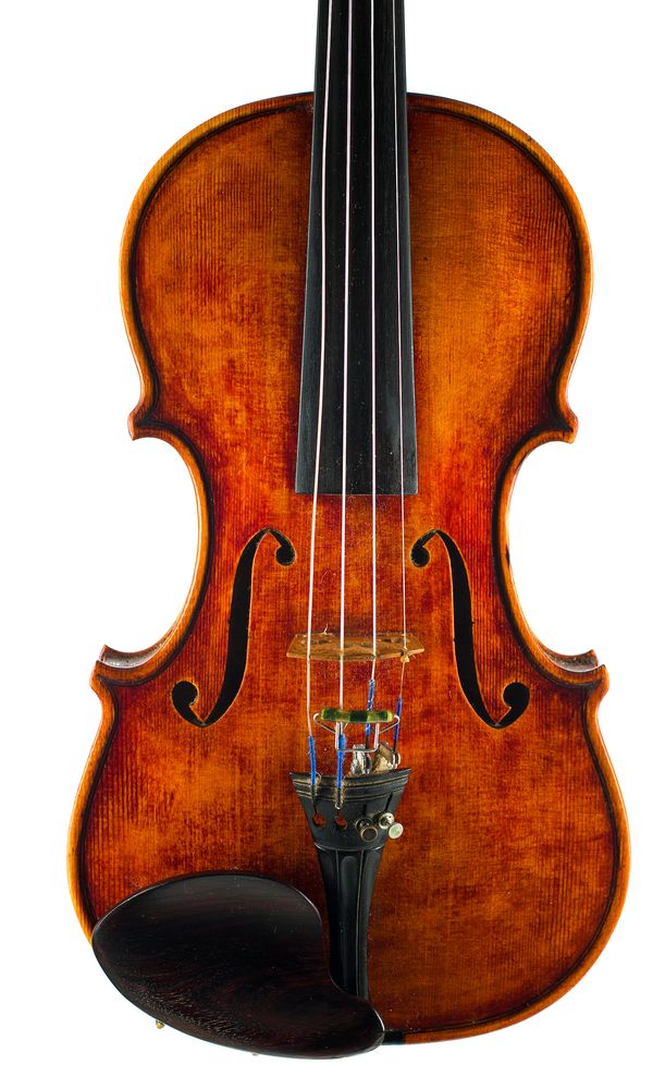 A violin by Karel Van der Linden, Hilversum, 20th Century